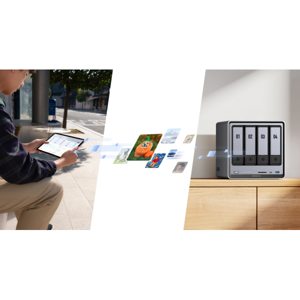 UGREEN NASync DXP4800 Plus – 4-байний NAS-сервер із Intel Pentium Gold, 10GbE LAN та підтримкою до 136 ТБ